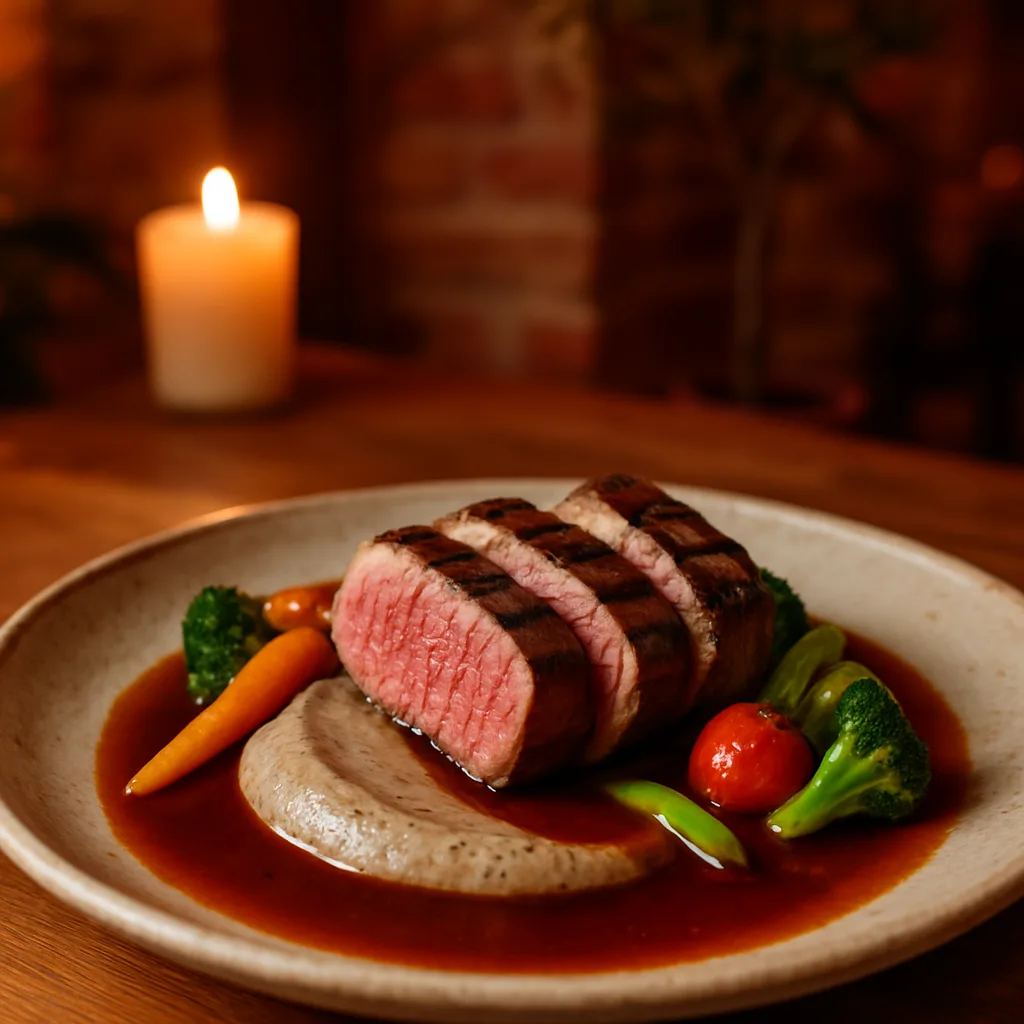 Rinderfilet Istra auf Trüffelcreme